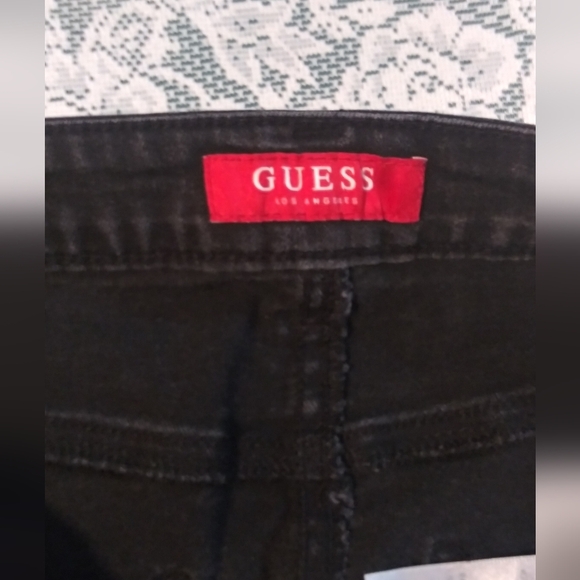 Guess Black Skinny Jeans Sleek Fit - Picture 8 of 10